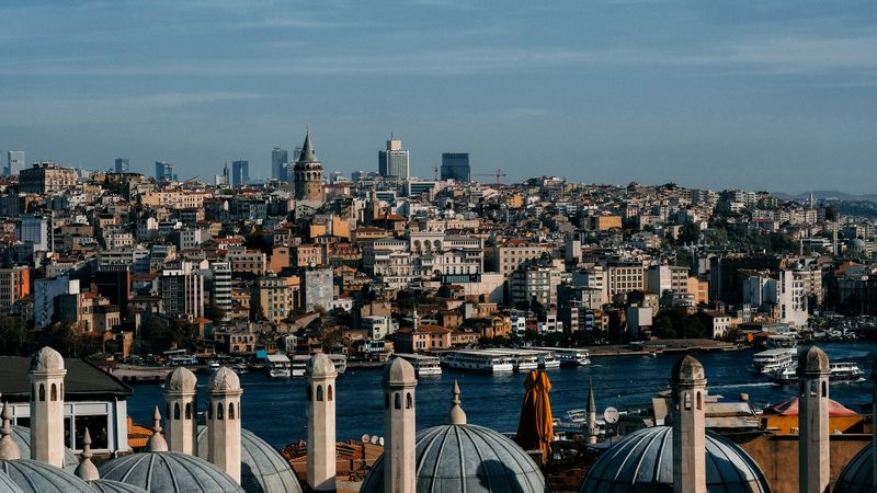 Istanbul, seen across the water